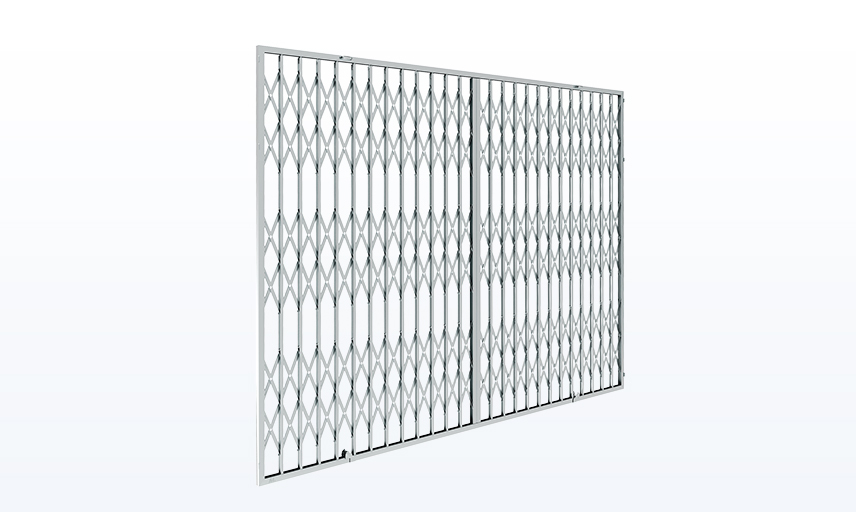 grille extensible métallique