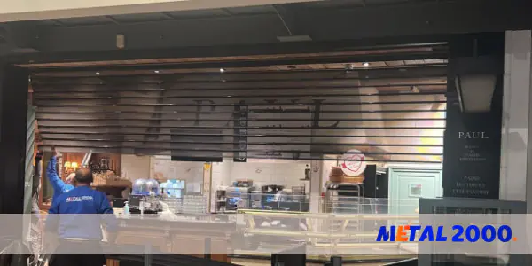 Motorisation rideau métallique Villecresnes