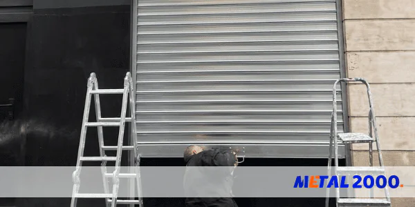 Entretien rideau métallique Maisons Alfort