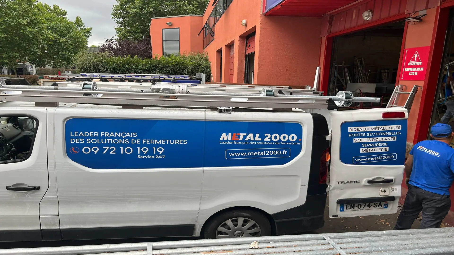 Dépannage rideau métallique Mimet (13105)