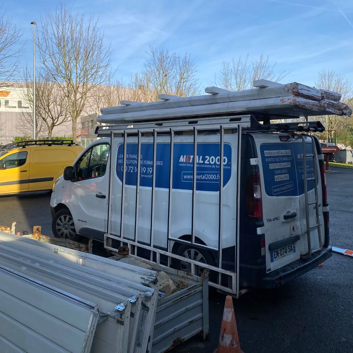 depannage porte sectionnelle industrielle 91